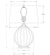 FlowDecor - Margaux Table Lamp - 3673 Dimensions