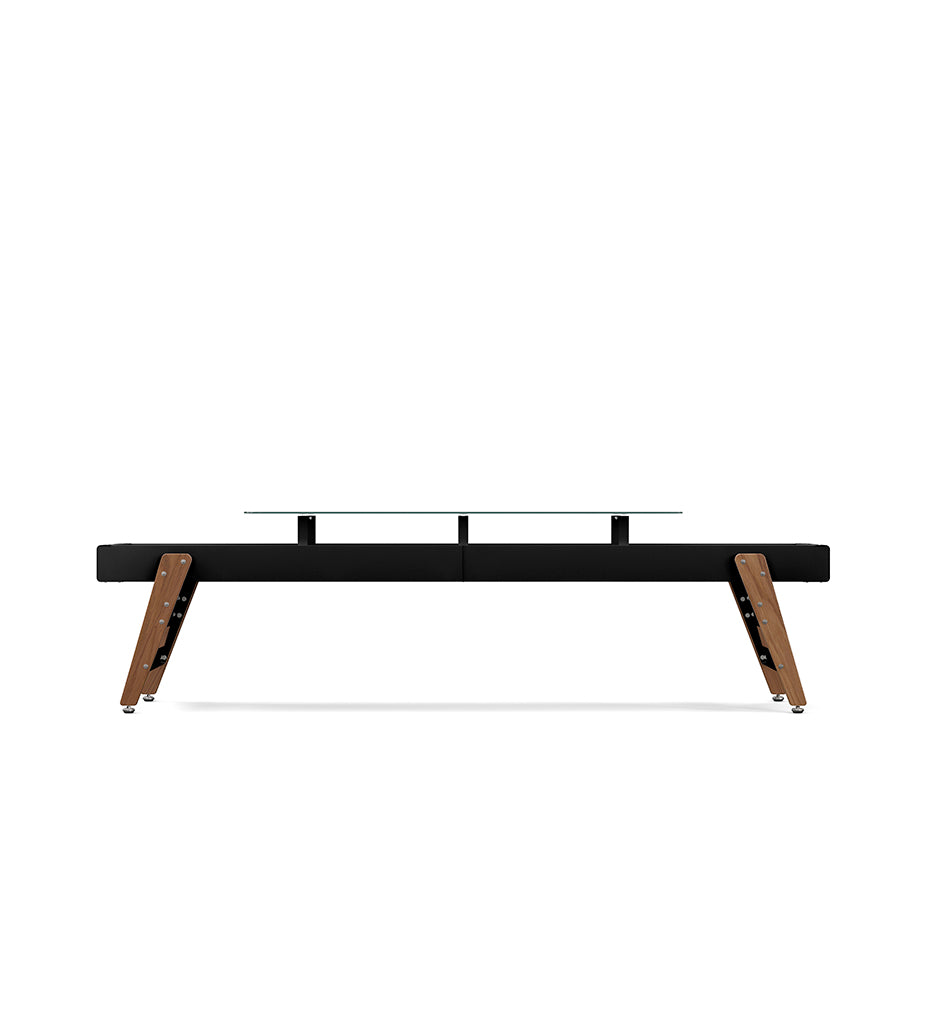 RS Barcelona Track Dining Shuffleboard Table - 12 Feet - Black