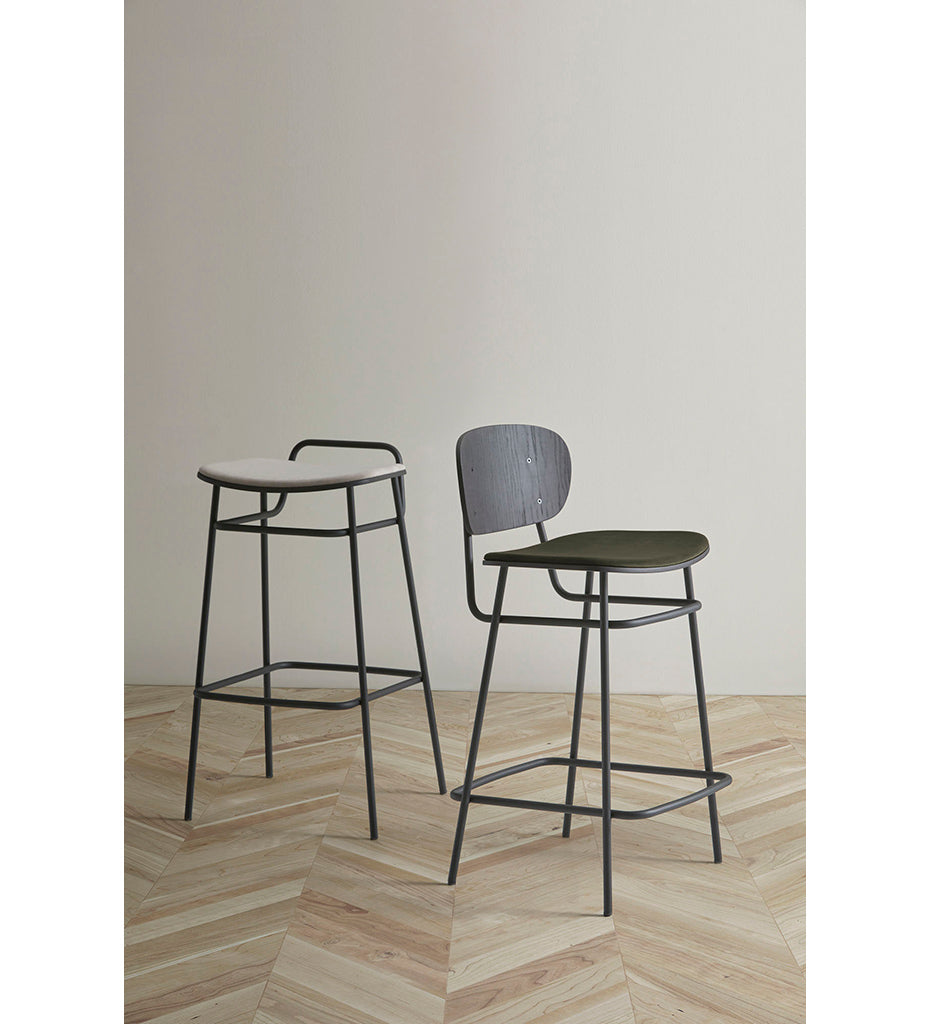lifestyle, Blasco &amp; Vila Fosca Counter Stool - Upholstered Seat