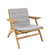 Allred Collaborative - Cane-Line - Flip Lounge Chair with Light Grey cushion