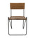 Noir Espinosa Chair with Steel AE-35