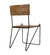Noir Espinosa Chair with Steel AE-35