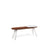 RS Barcelona You and Me Bench - 120 Iroko with cushion 50