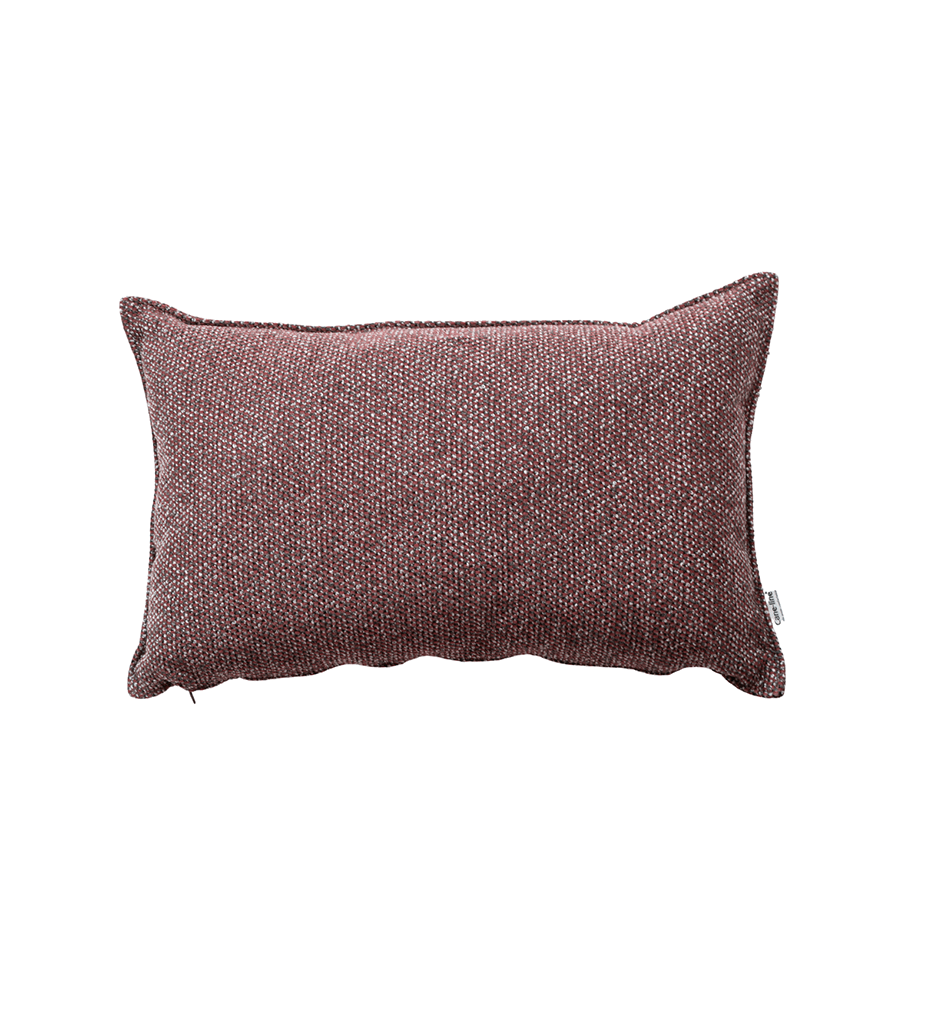 Cane-Line Wove Scatter Pillow - Small,image:Dark Bordeaux Wove Y113 # 5290Y113