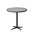 Cane-Line Drop Cafe Table Lava Grey Base with 29.6" Light Grey Aluminum/Ceramic Top 50400AL_P072ALTII