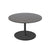 Cane-Line Go Low Cafe Table Lava Grey Base with Round 35.5" Dark Grey HPL Top 5044AL_P90HPSDG