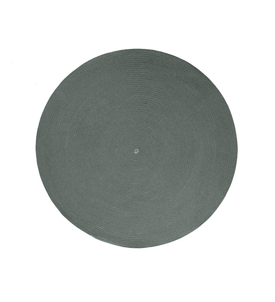 Cane-Line Circle Carpet - Small,image:Dark Green RODGR # 74140RODGR