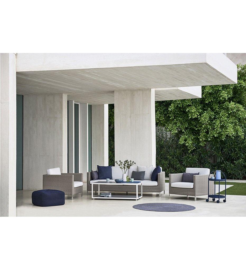 lifestyle, Cane-line Connect 3-Seater Outdoor Sofa