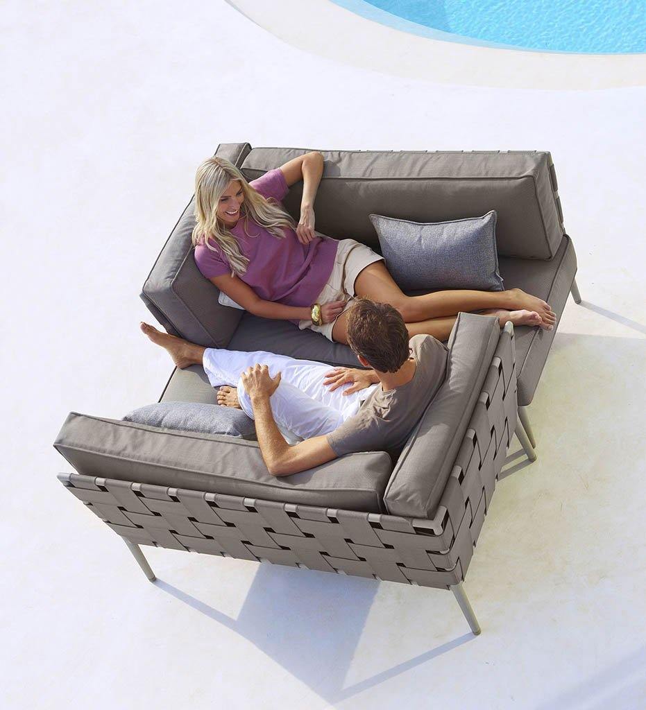 lifestyle, Conic 2-Seater - Right Outdoor Sectional