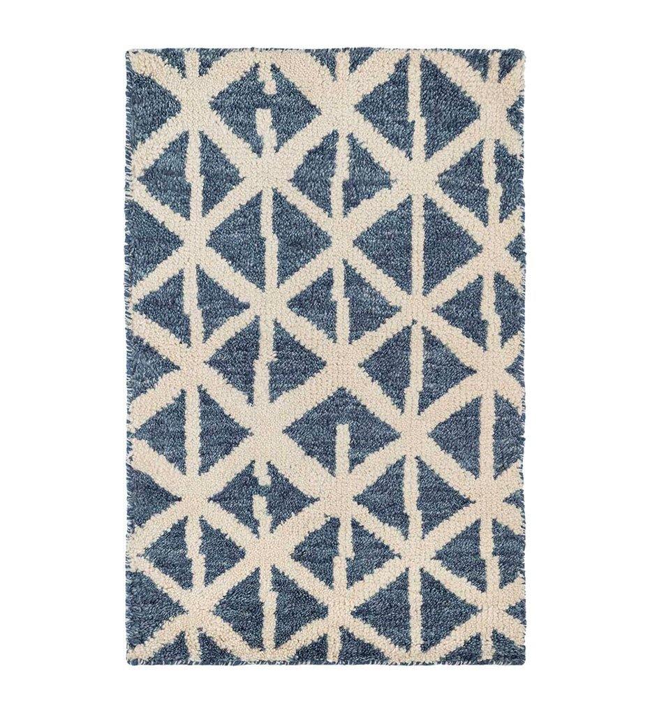 lifestyle, Dash and Albert Newport Blue Hand Knotted Wool Rug