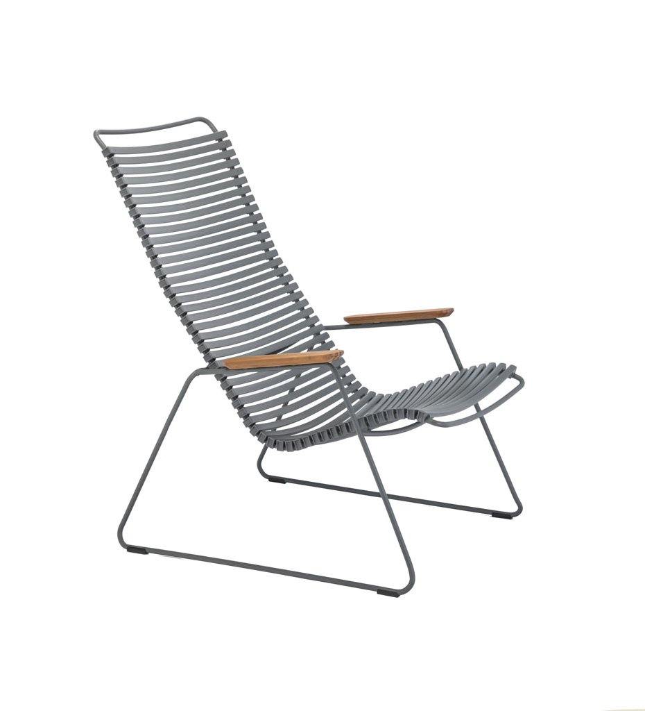 Click Lounge Chair,image:Dark Grey 70 # 10811-7018
