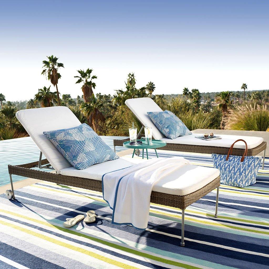 Outdoor Blue Rugs