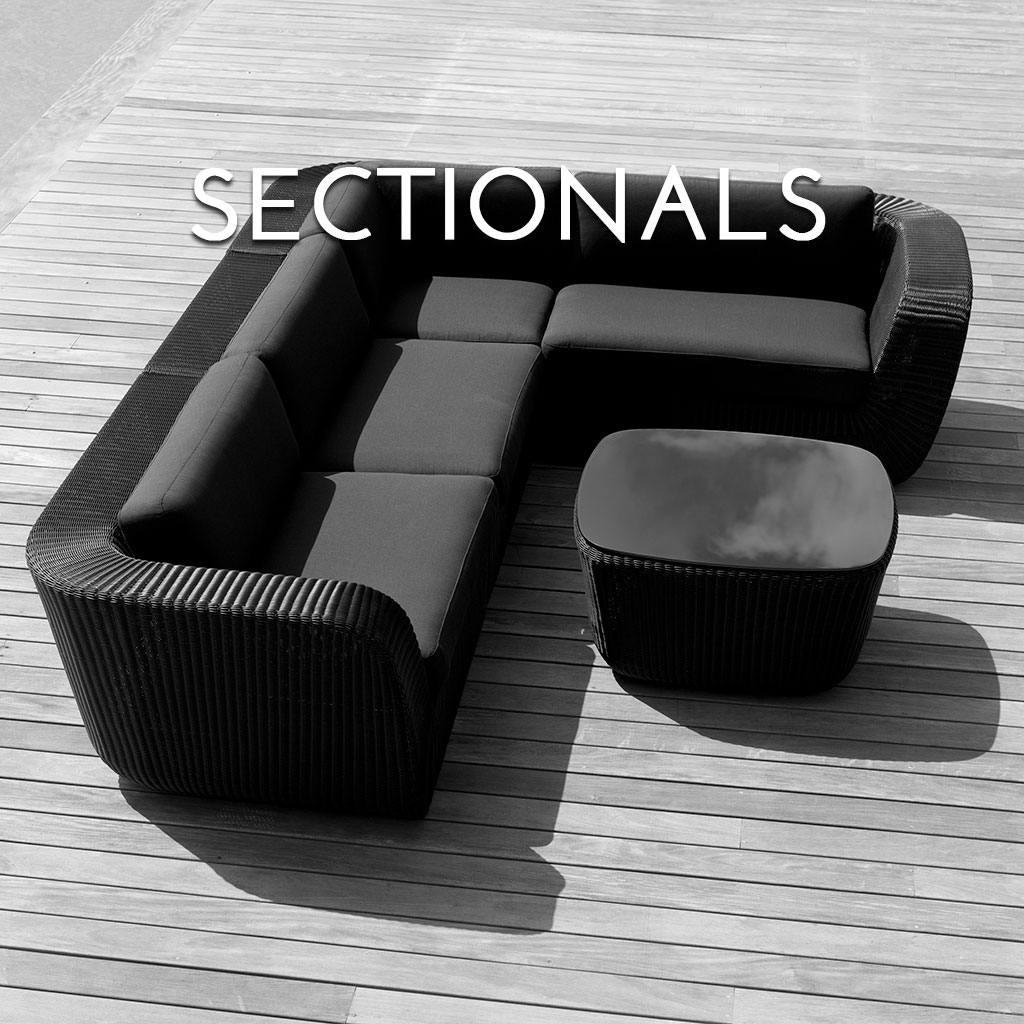 Cane-Line Sectionals