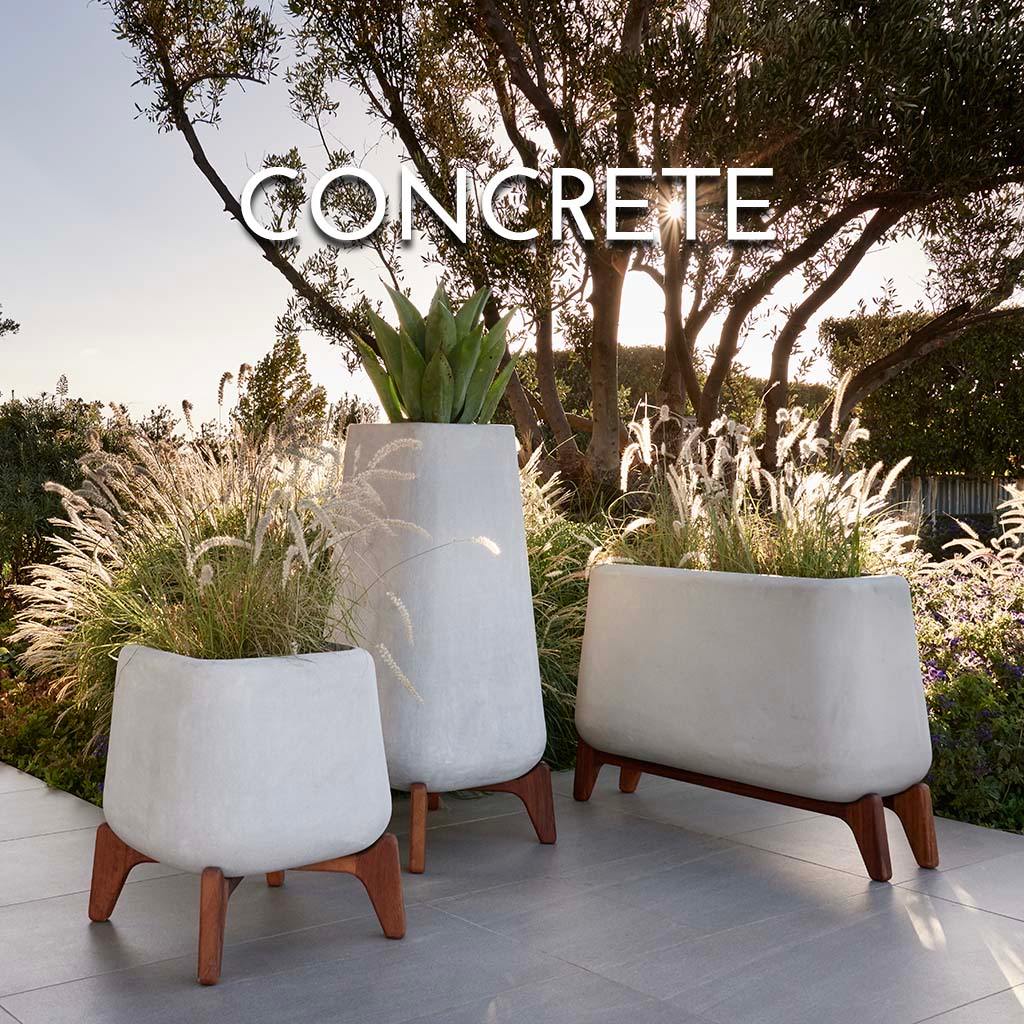 Concrete (GNC) Planters