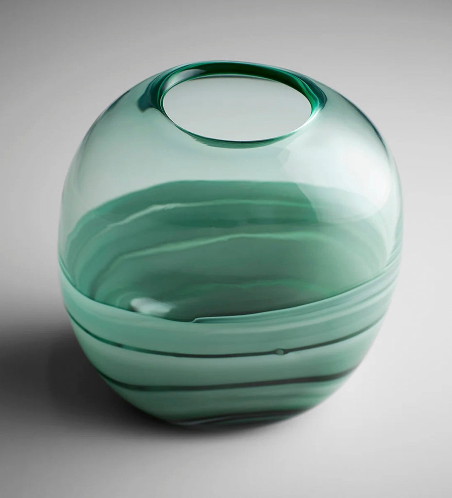 Cyan Design-Torrent Green Vase-10883
