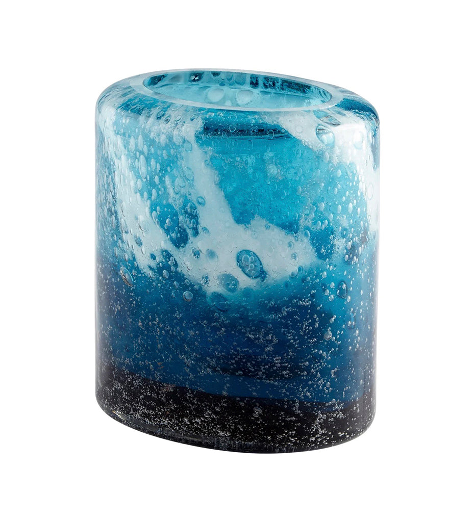 Spruzzo Blue Vase - Small