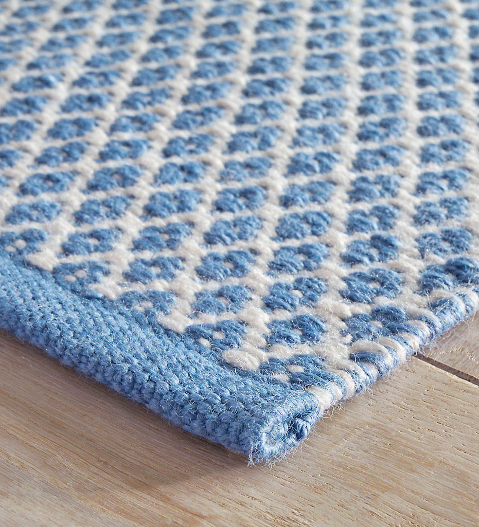 lifestyle, Dash and Albert - Mainsail French Blue Indoor / Outdoor Rug - DA1952