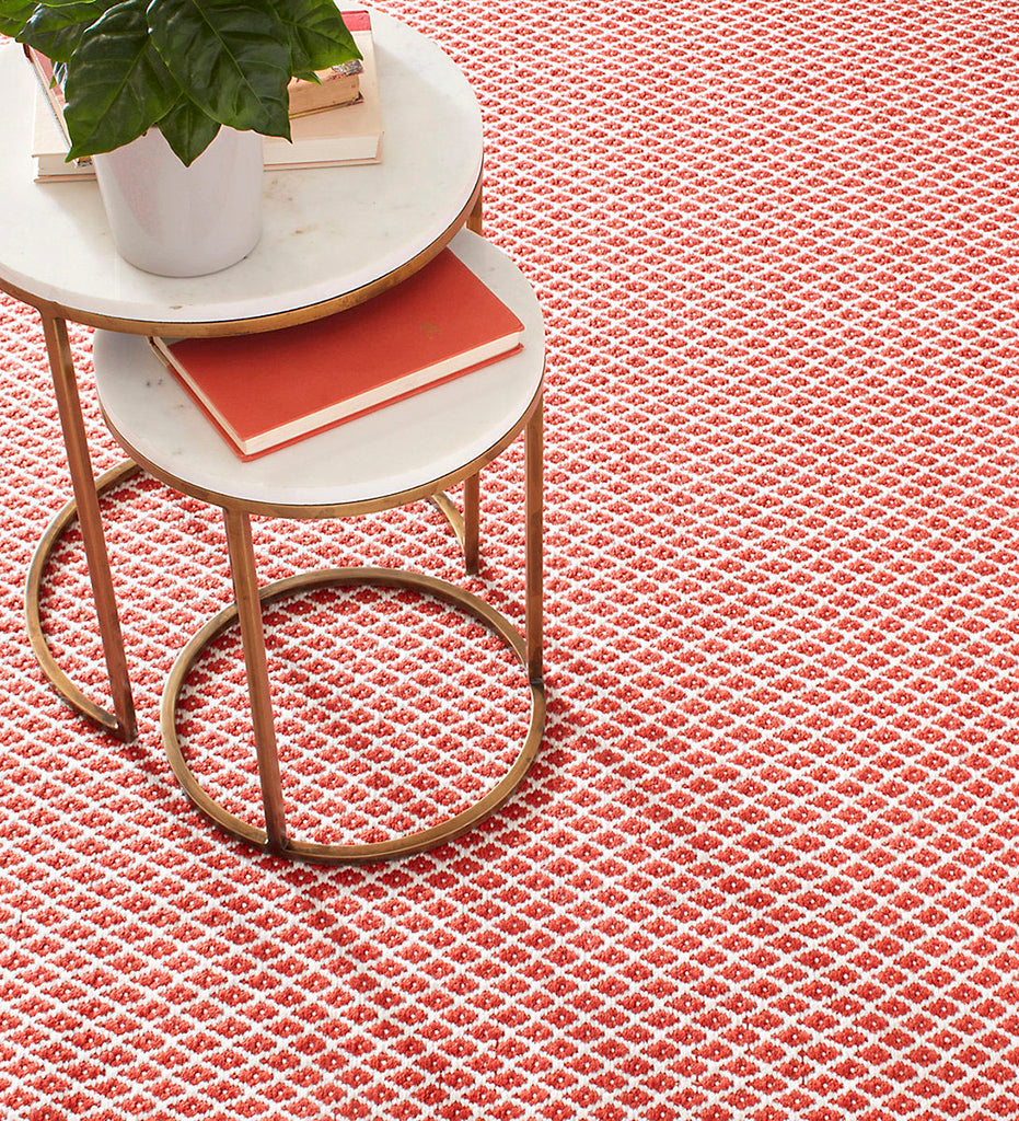 lifestyle, Dash and Albert - Mainsail Red Indoor / Outdoor Rug - DA1955