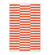 Dash and Albert - Sailing Stripe Tangerine Handwoven Indoor / Outdoor Rug - DA1962