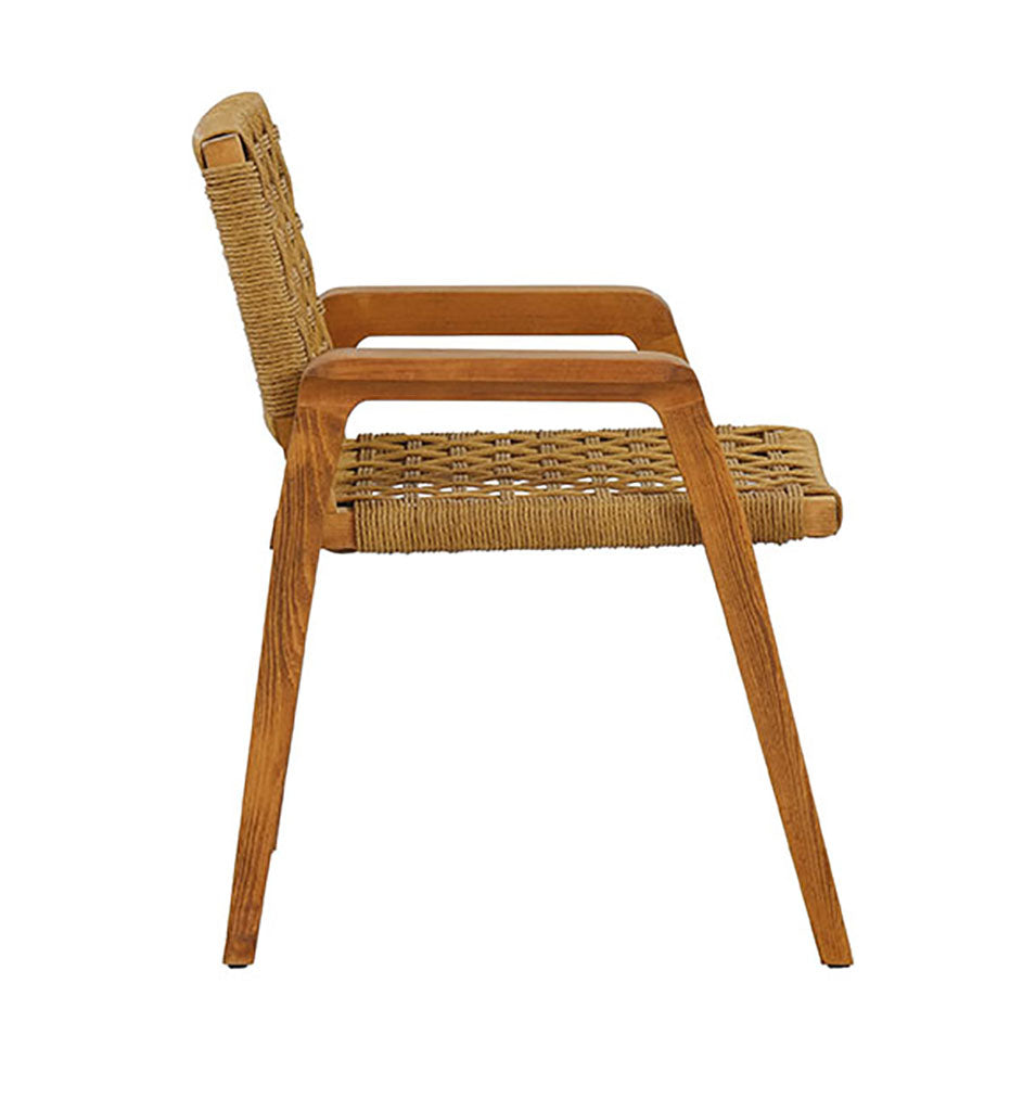 Almeco Makosa Arm Chair - Iroko Natural