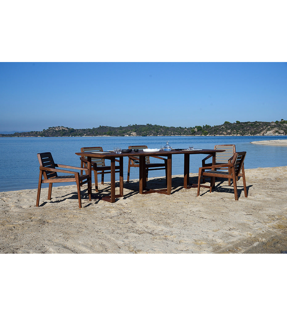 lifestyle, Nest Outdoor Praia Dining Arm Chair