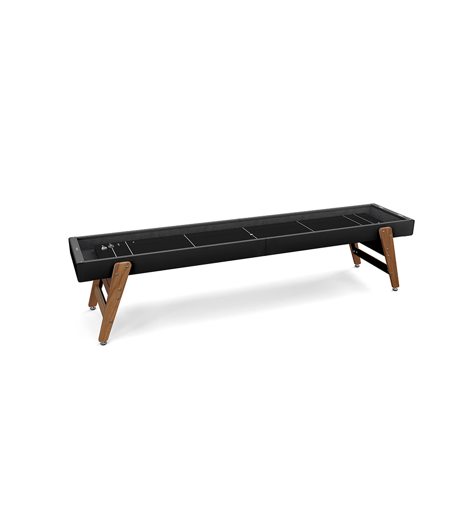 RS Barcelona Shuffleboard Table - 12 Feet - Black