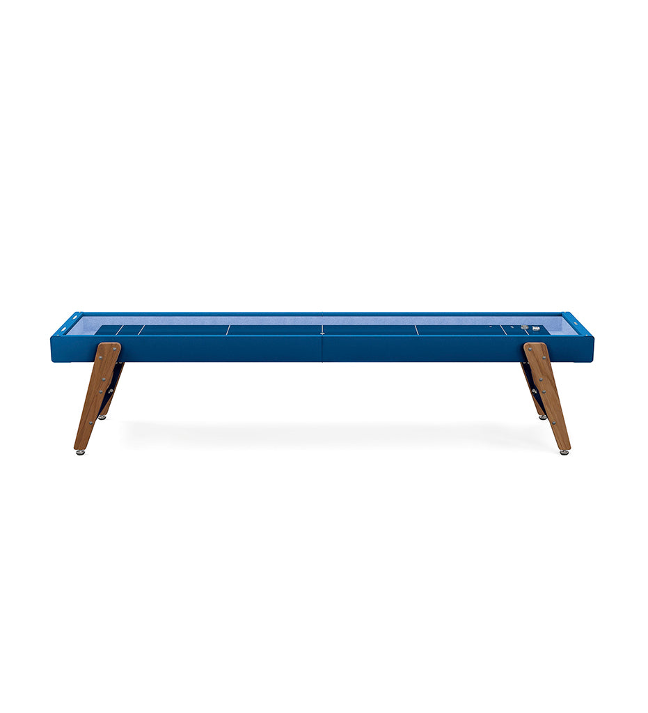 RS Barcelona Shuffleboard Table - 12 Feet -  Blue