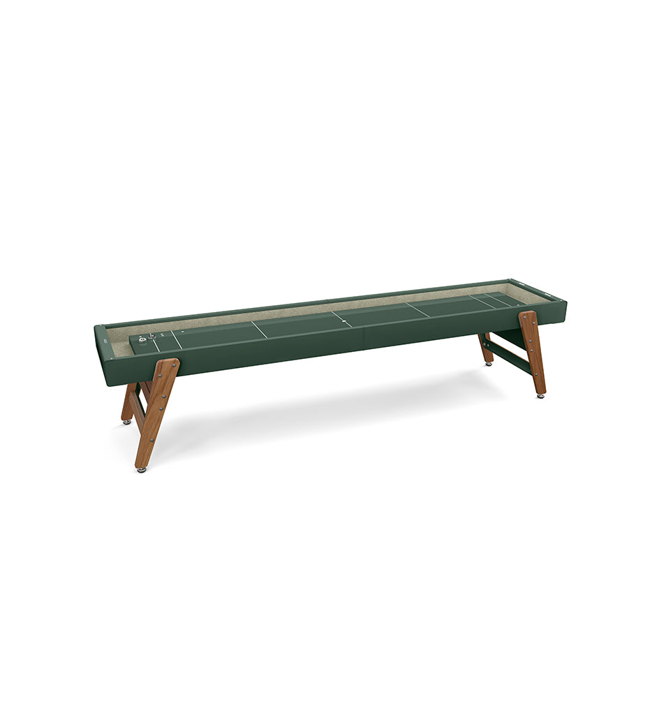 RS Barcelona Shuffleboard Table - 12 Feet - Green
