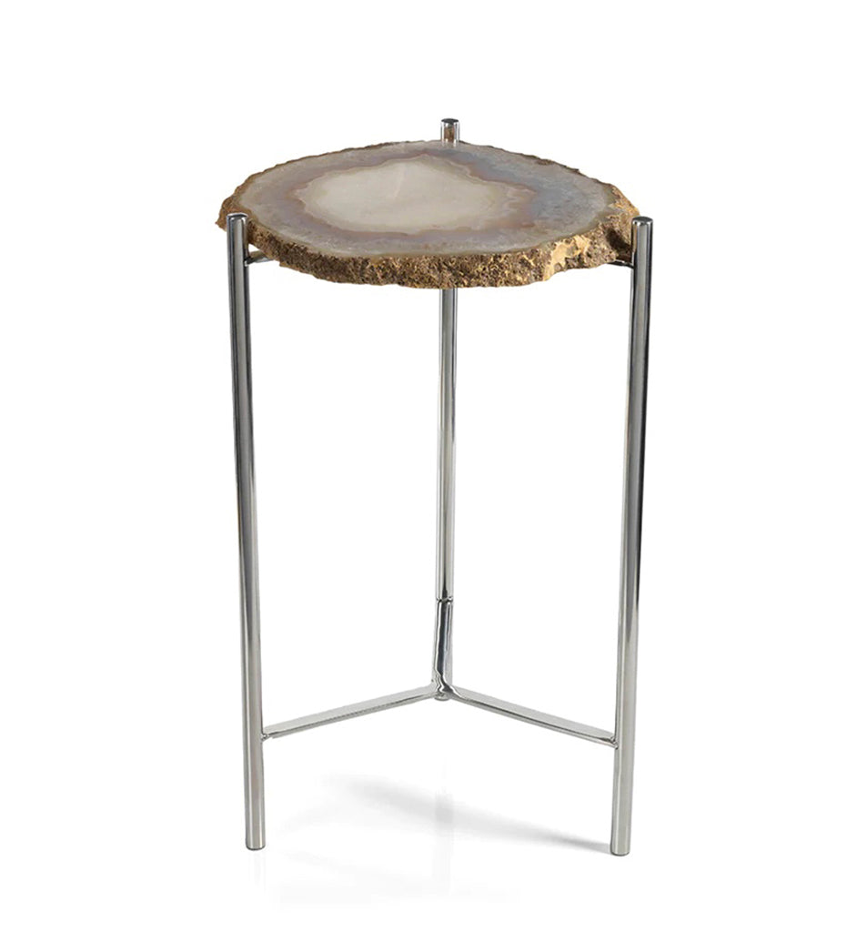 Zodax-Savona Agate Accent Table-IN-6265