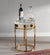 lifestyle, Zodax-The Langham Side Table - Polished Gold-IN-6404