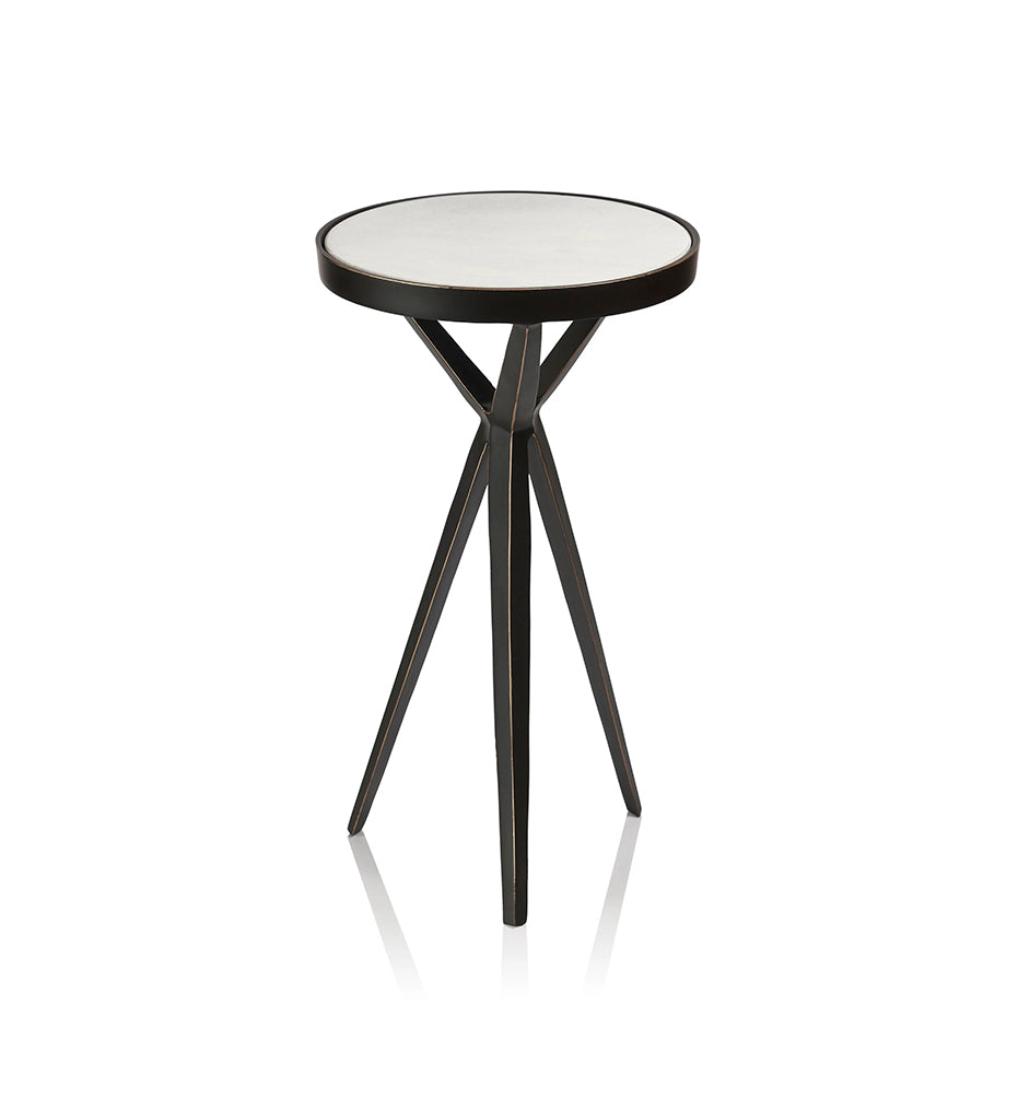 Zodax-Stuart Cocktail Table with Marble Top - Short-IN-7326