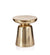 Zodax-Glam Gold Metal Side Table-IN-7359