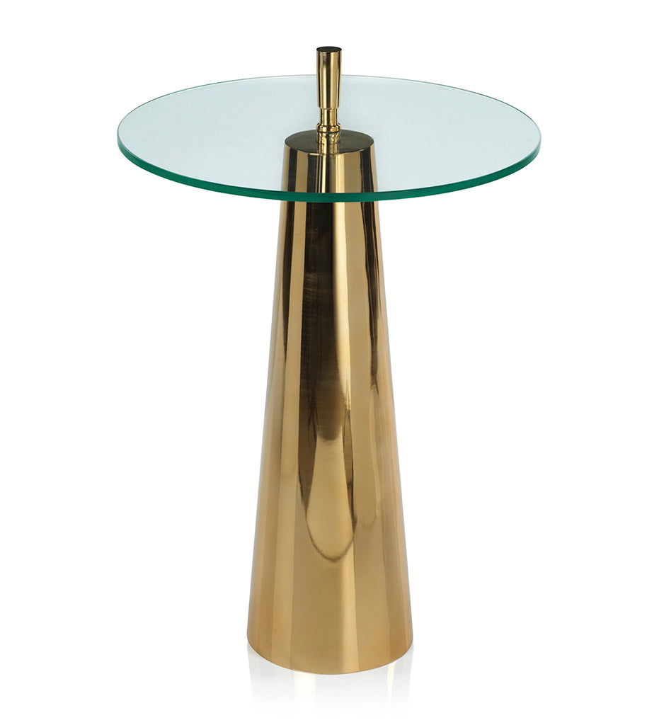 lifestyle, Zodax-Nomad Accent Table - Gold-IN-7529