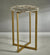 lifestyle, Zodax-Lucas Agate Accent Table-IN-7573