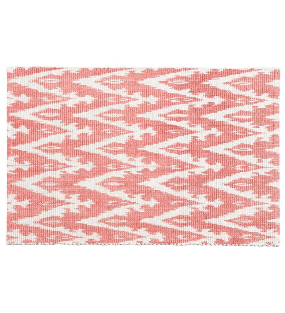 Ikat Woven Coral - Placemat Set of 4