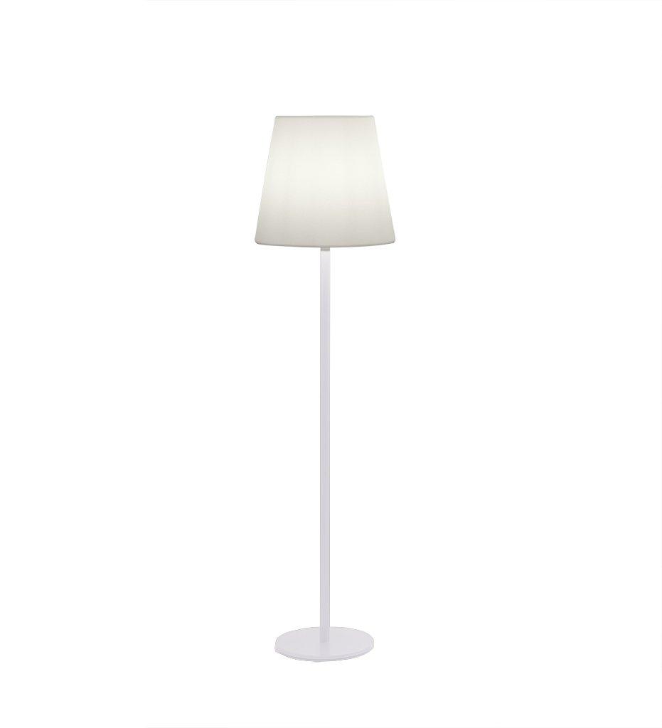 Allred Co-Slide-Ali Baba Floor Lamp - Steel Short - White