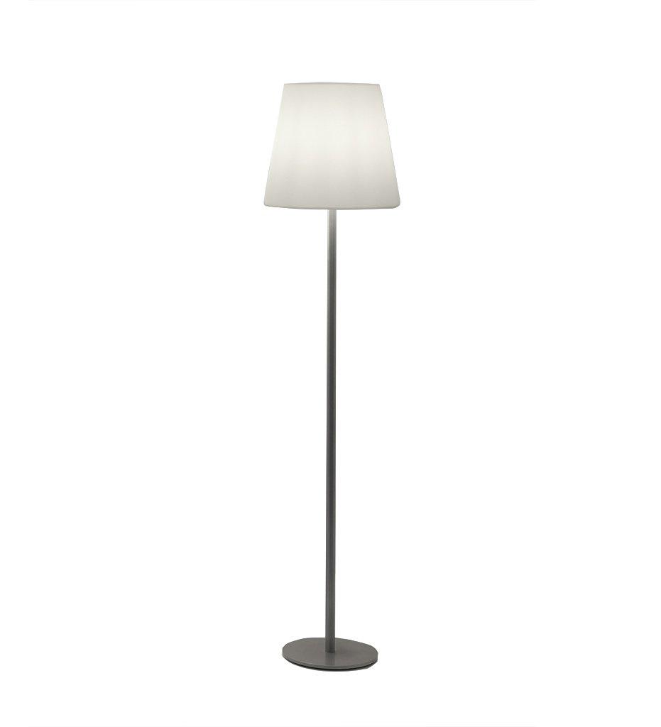 Allred Co-Slide-Ali Baba Floor Lamp - Steel Tall - Silver