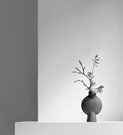 lifestyle, Sphere Vase Bubl - Small - Dark Grey