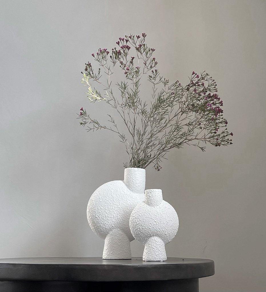 lifestyle, Sphere Vase Bubl - Medium - Bubble White