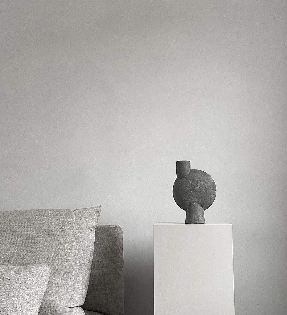 lifestyle, Sphere Vase Bubl - Medium - Dark Grey