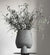 lifestyle, Sphere Vase Square - Large - Dark Grey