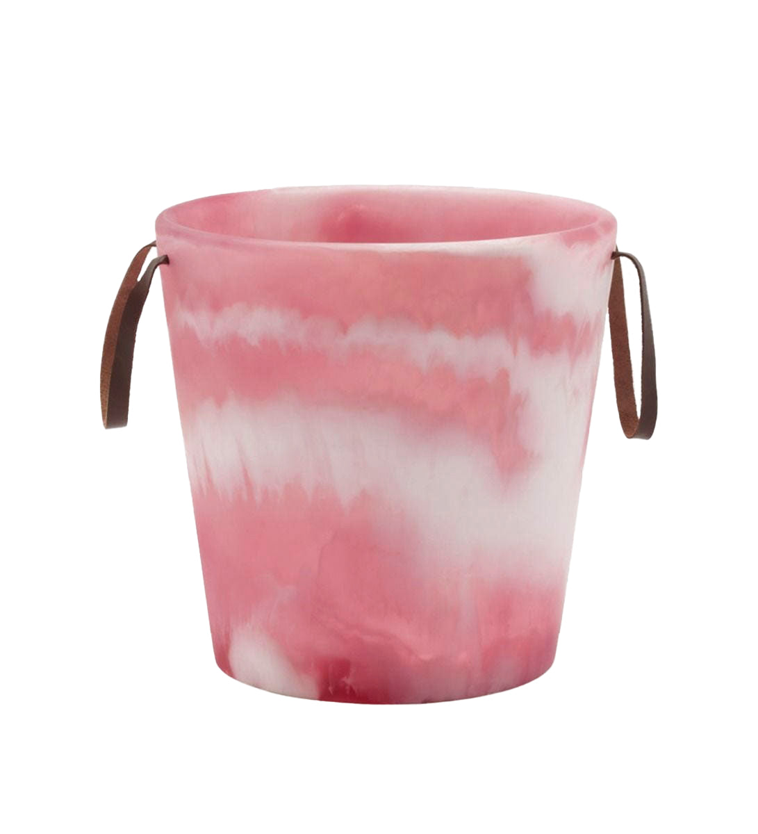 Wesley Pink Swirled Ice Bucket