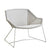 Breeze Lounge Chair,image:White Grey LW # 5468LW
