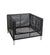 Cane-line Connect Outdoor Lounge Chair,image:Black-Anthracite SG # 5499SG