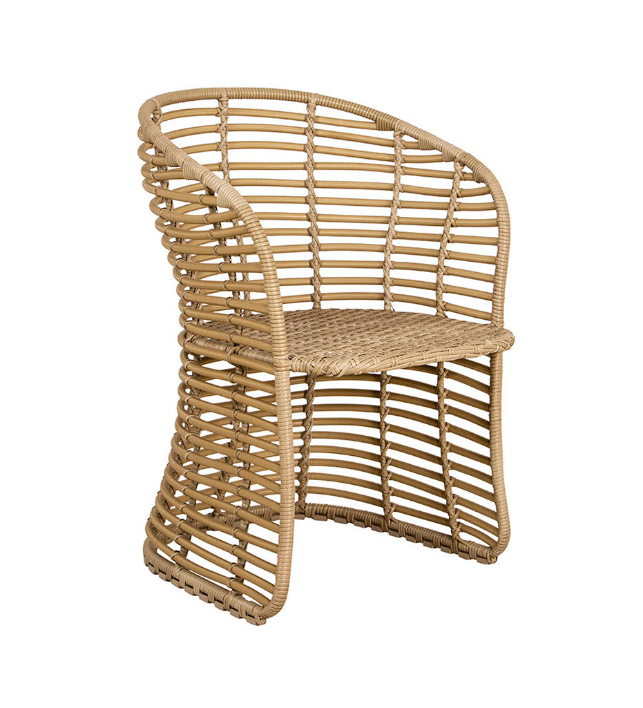 Allred Collaborative - Cane_Line - Basket Chair,image:Natural USL # 54100U