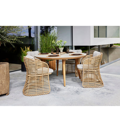 lifestyle, Allred Collaborative - Cane_Line - Basket Chair