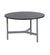Cane-Line Twist Coffee Table Base - medium Light Grey AL Base Dark Grey HPL Top 5011AI_P70HPSDG ,image:Light Grey AI # 5011AI