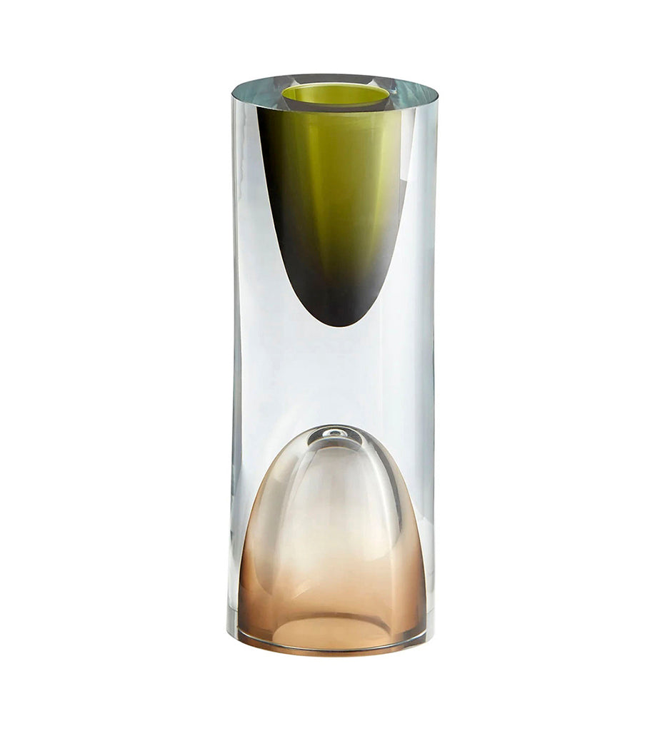 Cyan Design-Majeure Vase-Brown and Green-Small-10017