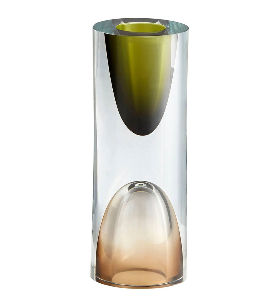 Cyan Design-10017-Majeure Vase - Brown and Green - Medium