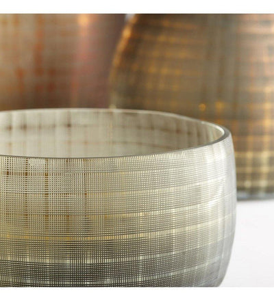 lifestyle, Allred Co-Cyan Design-Gradient Grid Vase - Tall
